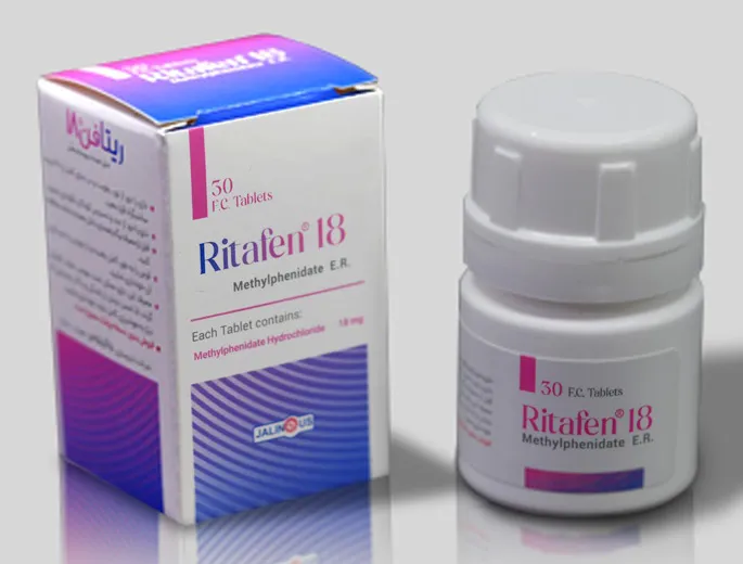 تصویر RITAFEN ER 18 mg Tablet